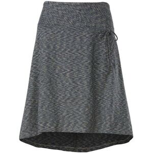 The North Face Cypress Skirt Gray Small Ruched hiking travel casual wear outdoor